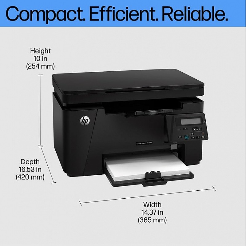 HP Laserjet Pro M126nw All-in-One B&W Printer for Home: Print Compact Printing Refurbished