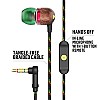 House of Marley Smile Jamaica in-Ear Headphones with Mic - Rasta