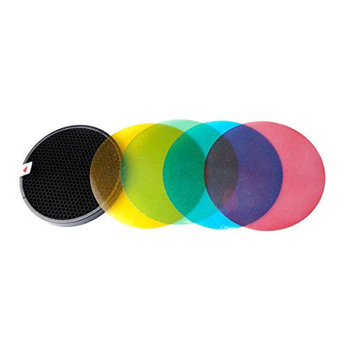 Godox Ad-s11 Color Gel Pack + Reflector Grid Kit for Witstro Flash-ad180 Ad360 Godox Ad-s11 Color Gel Pack + Reflector Grid Kit for Witstro Flash-ad180 Ad360