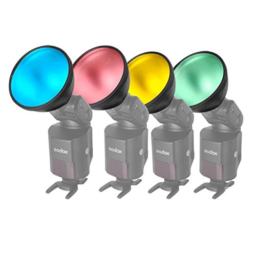 Godox Ad-s11 Color Gel Pack + Reflector Grid Kit for Witstro Flash-ad180 Ad360 Godox Ad-s11 Color Gel Pack + Reflector Grid Kit for Witstro Flash-ad180 Ad360