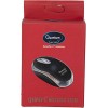 QUANTAM QHM222 USB Mouse (Black) Wired for LAPTOPS and DESKTOPS