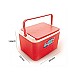 Cello Chiller Ice Box Standard Size for Travel Party Bar Ice Cubes Cold Drinks Medical Purpose 3 Litre, Red