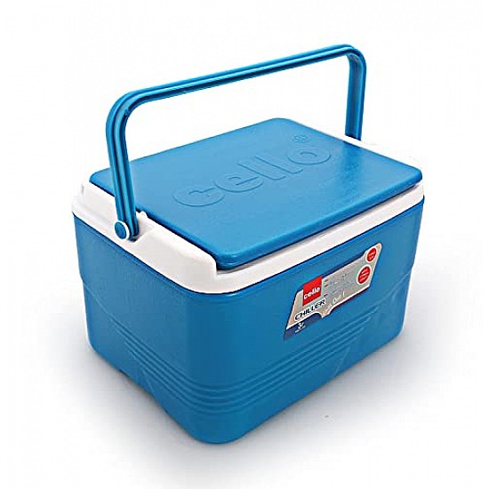 Cello Plastic Chiller Ice Packs, 3 Litres, Blue