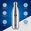 Cello Swift Stainless Steel Vacuum Insulated Flask 1000ml Hot and Cold Water Bottle for Home, Office, Travel