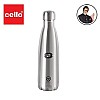 Cello Swift Stainless Steel Vacuum Insulated Flask 1000ml Hot and Cold Water Bottle for Home, Office, Travel