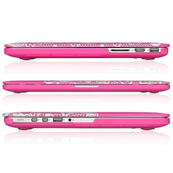 Kuzy R5 13-inch Rubberized Hard Case for MacBook Air (Pink) Kuzy R5 13-inch Rubberized Hard Case for MacBook Air (Pink)