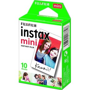 Fujifilm Instax Mini Single Pack 10 Sheets Instant Film for Fuji Instant Cameras