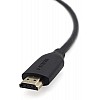 Belkin 2 Meter High-Speed Gold-Plated HDMI Cable, Supports 3D, 4K, 1080p, Audio Return and Ethernet for TV - Black