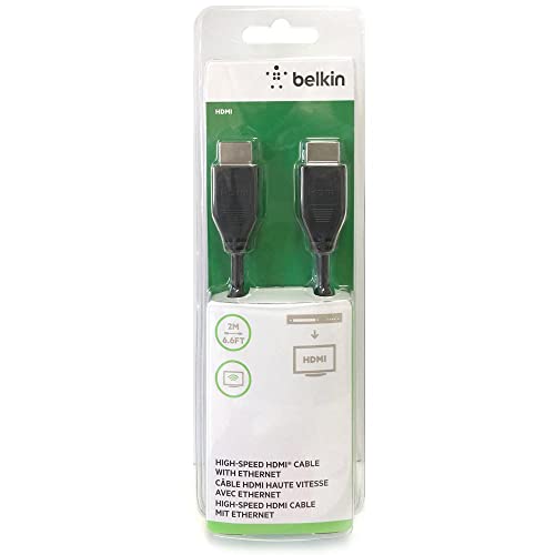 Belkin High Speed HDMI Cable with Ethernet - 5 Meter (Black) Belkin High Speed HDMI Cable with Ethernet - 5 Meter (Black)