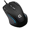 Logitech G300s USB Wired Gaming Mouse, 2, 500 DPI, RGB, Light Weight - Black