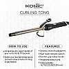 IKONIC CURLING TONG- 19MM (BLACK AND GOLDEN)