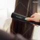 Ikonic Pro Titanium Shine Hair Straightener Black with AI Technology, Professional Dual Titanium Floating Plates, Auto Shut off function