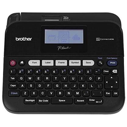 Brother Ptouch PT-D450 Label Printer, Black, Small Brother Ptouch PT-D450 Label Printer, Black, Small