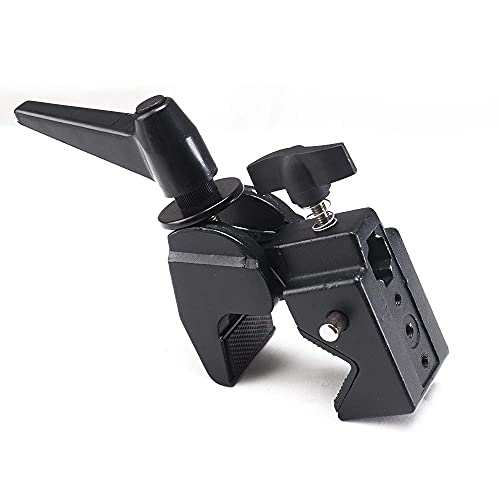 E-Image EI-A25 Photography Super Clamp with Stud Compatible with Camera/DSLR/Light Stand/Cross Bars/Tripod Payload 10 Kg E-Image EI-A25 Photography Super Clamp with Stud Compatible with Camera/DSLR/Light Stand/Cross Bars/Tripod Payload 10 Kg