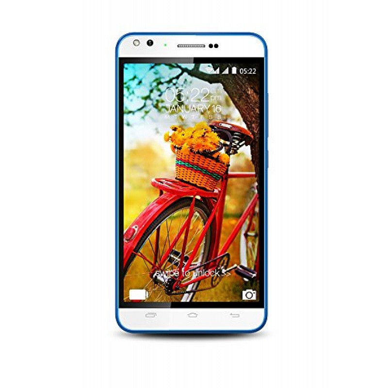 Karbonn Titanium Machfive (White-Blue) refurbished-