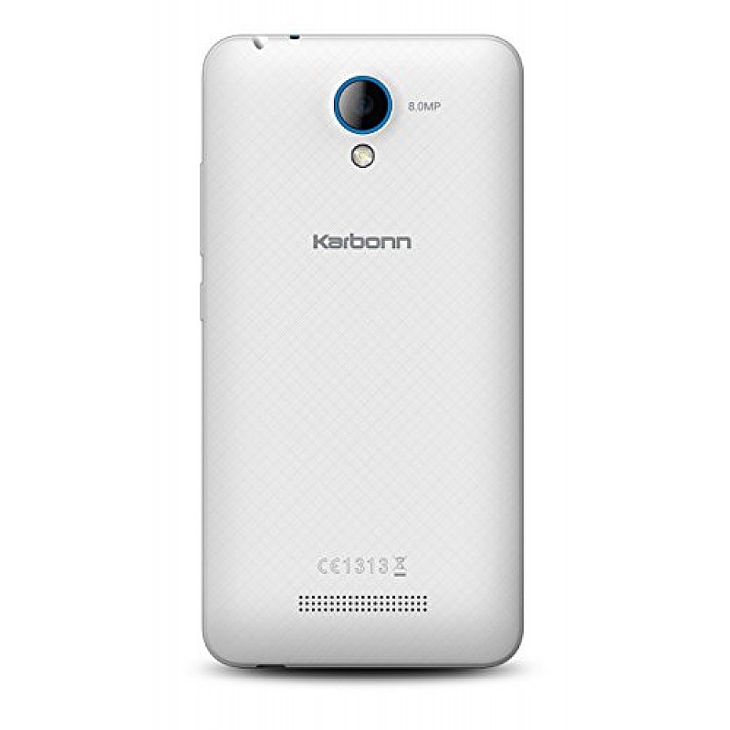 Karbonn Titanium Machfive (White-Blue) refurbished-