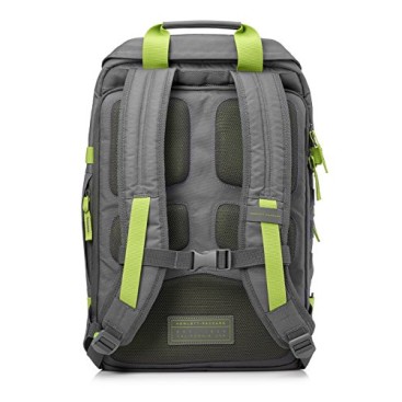 HP Odyssey Backpack for 15.6-inch Laptop (Grey/Green)