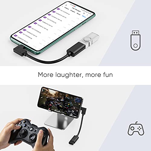 AIRTREE Short USB-C to USB 3.0 Female Adapter 0.5 FT Gen1 AIRTREE Short USB-C to USB 3.0 Female Adapter 0.5 FT Gen1