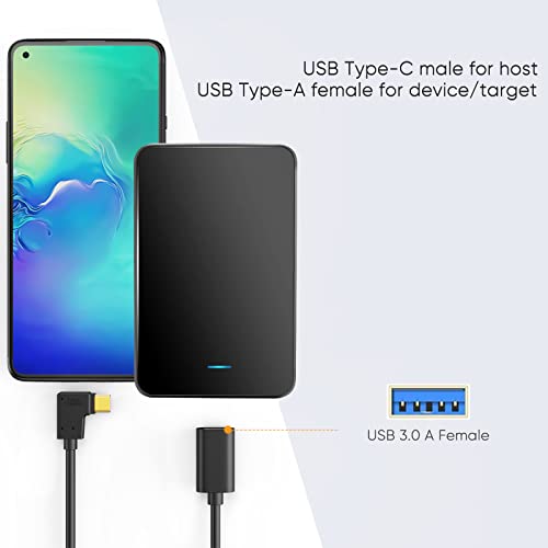 AIRTREE Short USB-C to USB 3.0 Female Adapter 0.5 FT Gen1 AIRTREE Short USB-C to USB 3.0 Female Adapter 0.5 FT Gen1