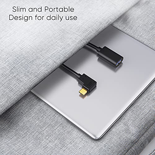 AIRTREE Short USB-C to USB 3.0 Female Adapter 0.5 FT Gen1 AIRTREE Short USB-C to USB 3.0 Female Adapter 0.5 FT Gen1
