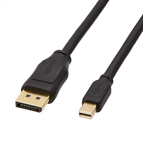 AmazonBasics Mini DisplayPort to Display Port Cable-3 Feet Black AmazonBasics Mini DisplayPort to Display Port Cable-3 Feet Black