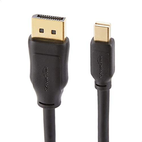 AmazonBasics Mini DisplayPort to Display Port Cable-3 Feet Black AmazonBasics Mini DisplayPort to Display Port Cable-3 Feet Black