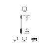 AmazonBasics Mini DisplayPort to Display Port Cable-3 Feet Black AmazonBasics Mini DisplayPort to Display Port Cable-3 Feet Black