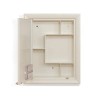 Nilkamal GEMM Bathroom Cabinet with Mirror