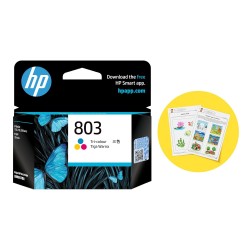 HP 803 Tri-Color Original Ink Cartridge