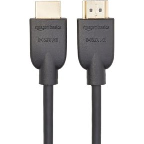Amazon Basics High-Speed HDMI Cable For Television,18 Gbps, 4K/60Hz, 3Feet, Black Amazon Basics High-Speed HDMI Cable For Television,18 Gbps, 4K/60Hz, 3Feet, Black