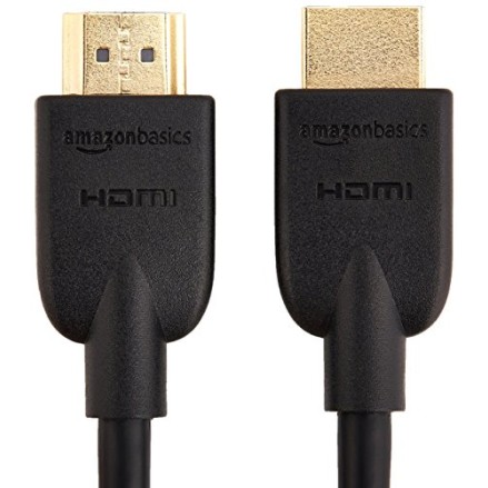 AmazonBasics High-Speed HDMI Cable,3 Feet Black AmazonBasics High-Speed HDMI Cable,3 Feet Black