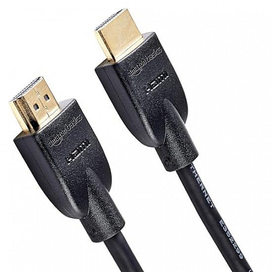 AmazonBasics High-Speed HDMI Cable,3 Feet Black