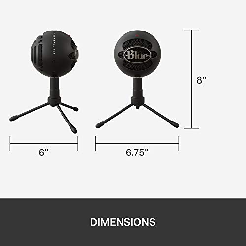 Blue Microphones Snowball iCE Plug n Play USB Microphone for Recording, Streaming, Podcasting, Gaming on PC and Mac black Blue Microphones Snowball iCE Plug n Play USB Microphone for Recording, Streaming, Podcasting, Gaming on PC and Mac black