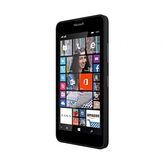 Microsoft Lumia 640 (Black 1 GB Ram , 8GB Storage) refurbished