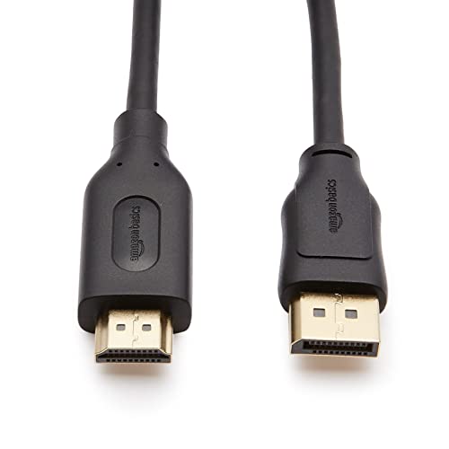 Amazon Basics 6-Ft DisplayPort to HDMI Cable (Black) Amazon Basics 6-Ft DisplayPort to HDMI Cable (Black)