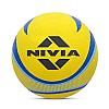 Nivia Craters Volleyball/Rubber Moulded Volleyball/for Indoor/Outdoor/for Men/Women Size - 4 (Yellow/Blue)