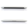 Heartly Polycarbonate Premium Mac Book Flip Thin Hard Shell Rugged Armor Hybrid  Back White