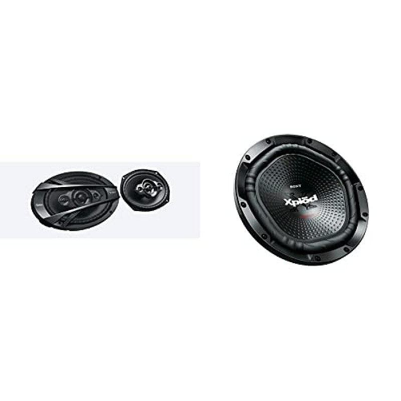 Sony Car Speaker XS-FB162E 16 cm (6.5 inch) 2-Way Coaxial Speakers (Black), Peak Power - 260W, RMS POWER - 45W, RATED POWER - 40W