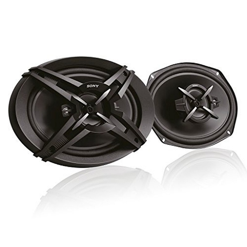 Sony Car Speaker XS-FB162E 16 cm (6.5 inch) 2-Way Coaxial Speakers (Black), Peak Power - 260W, RMS POWER - 45W, RATED POWER - 40W