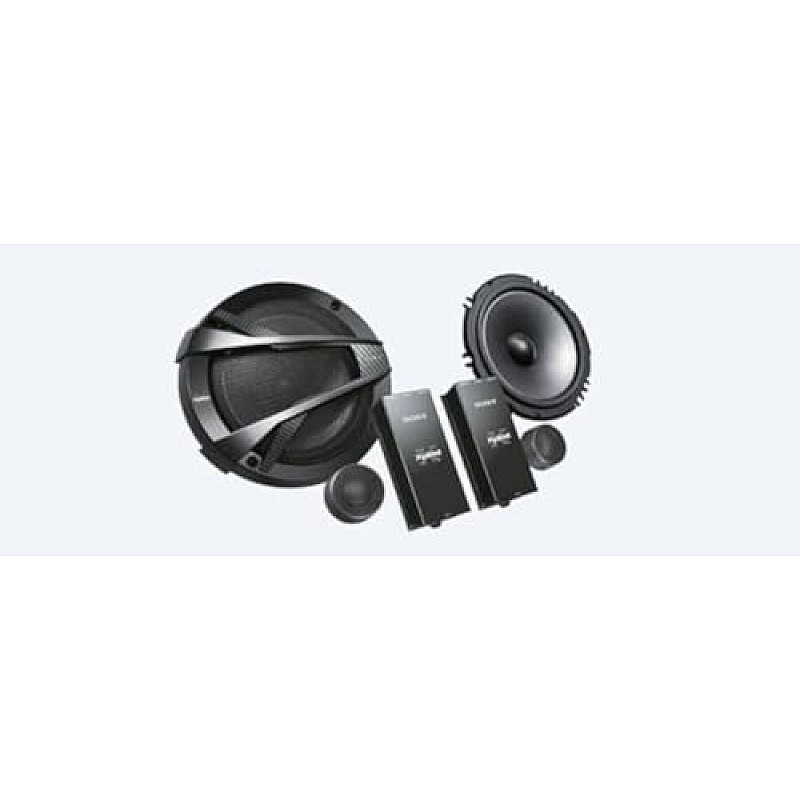 Sony Car Speaker XS-FB162E 16 cm (6.5 inch) 2-Way Coaxial Speakers (Black), Peak Power - 260W, RMS POWER - 45W, RATED POWER - 40W