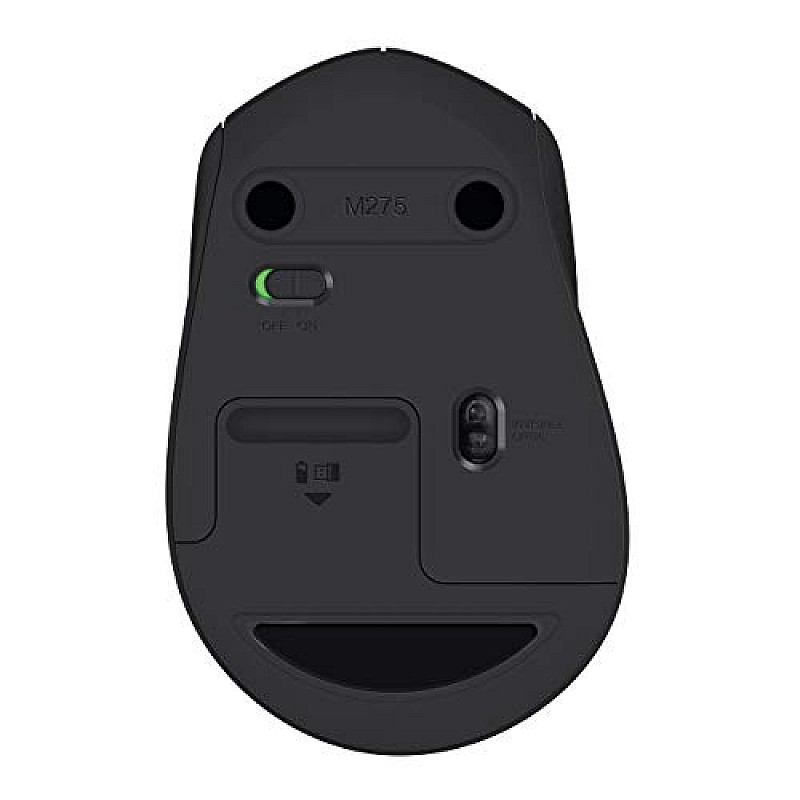 Logitech M275 Wireless USB Mouse (Black)