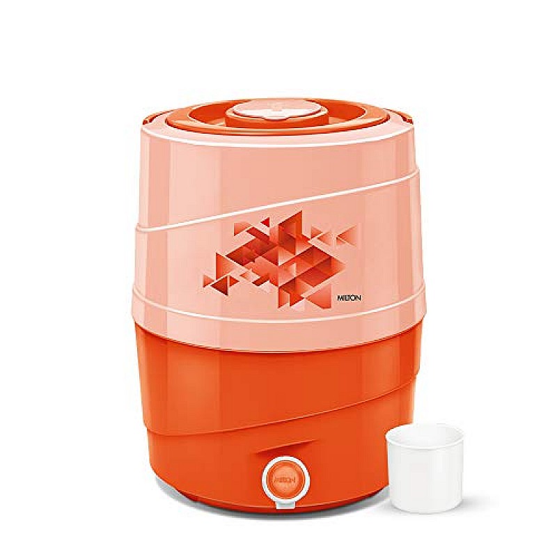 Milton Kool Rover 12, Insulated Plastic, Water Jug, Orange