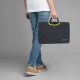 AirCase Premium Laptop Bag with Handle fits Upto 15.6 Laptop MacBook, Black