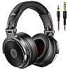 OneOdio Over Ear Headphones Studio Wired Bass Headsets with 50mm Driver, Foldable Lightweight Headphones