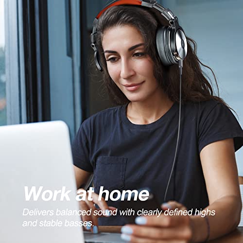 OneOdio Over Ear Headphones Studio Wired Bass Headsets with 50mm Driver, Foldable Lightweight Headphones OneOdio Over Ear Headphones Studio Wired Bass Headsets with 50mm Driver, Foldable Lightweight Headphones