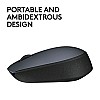 Logitech M171 Wireless Mouse Grey/Black