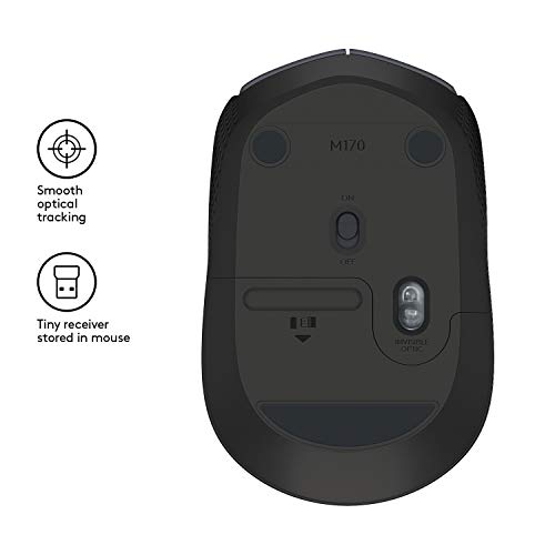 Logitech M171 Wireless Mouse Grey/Black Logitech M171 Wireless Mouse Grey/Black