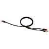 Amazon Basics 1-Male to 2-Male RCA Audio interconnects for DVD Player, Television - 4 feet, 1-Male to 2-Male