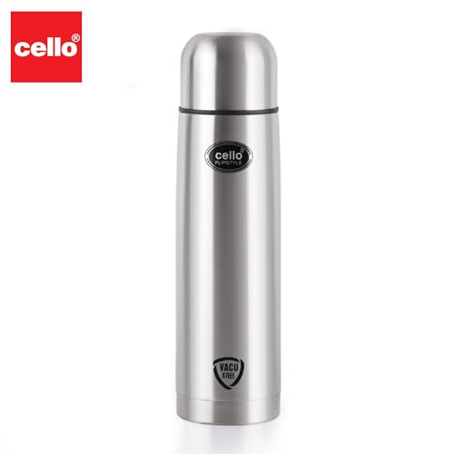 Cello Flipstyle Thermosteel Water Bottle, 1000ml Cello Flipstyle Thermosteel Water Bottle, 1000ml