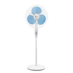 Orient Electric Stand-82 400 MM Oscillating Pedestal Fans Stand Fan with Tilt Mechanism High Air Delivery (Sky Blue)